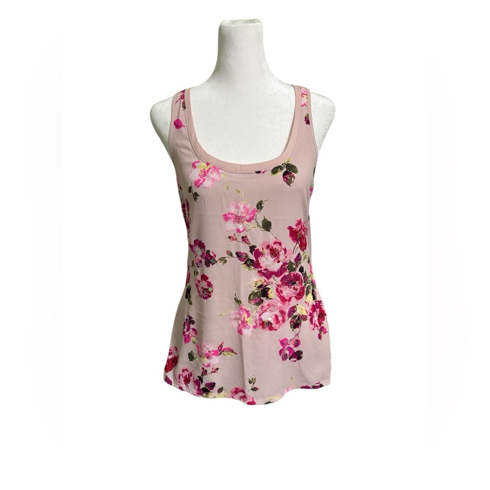 Express Blush Floral Tank Top